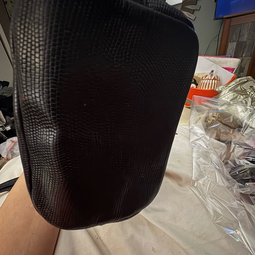 Chic Black Drawstring Women's Backpack - image 7